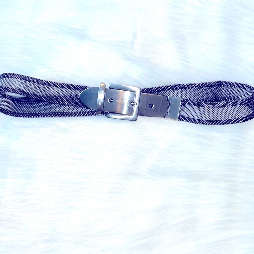 Silver Mesh Belt - Picture 4 of 11